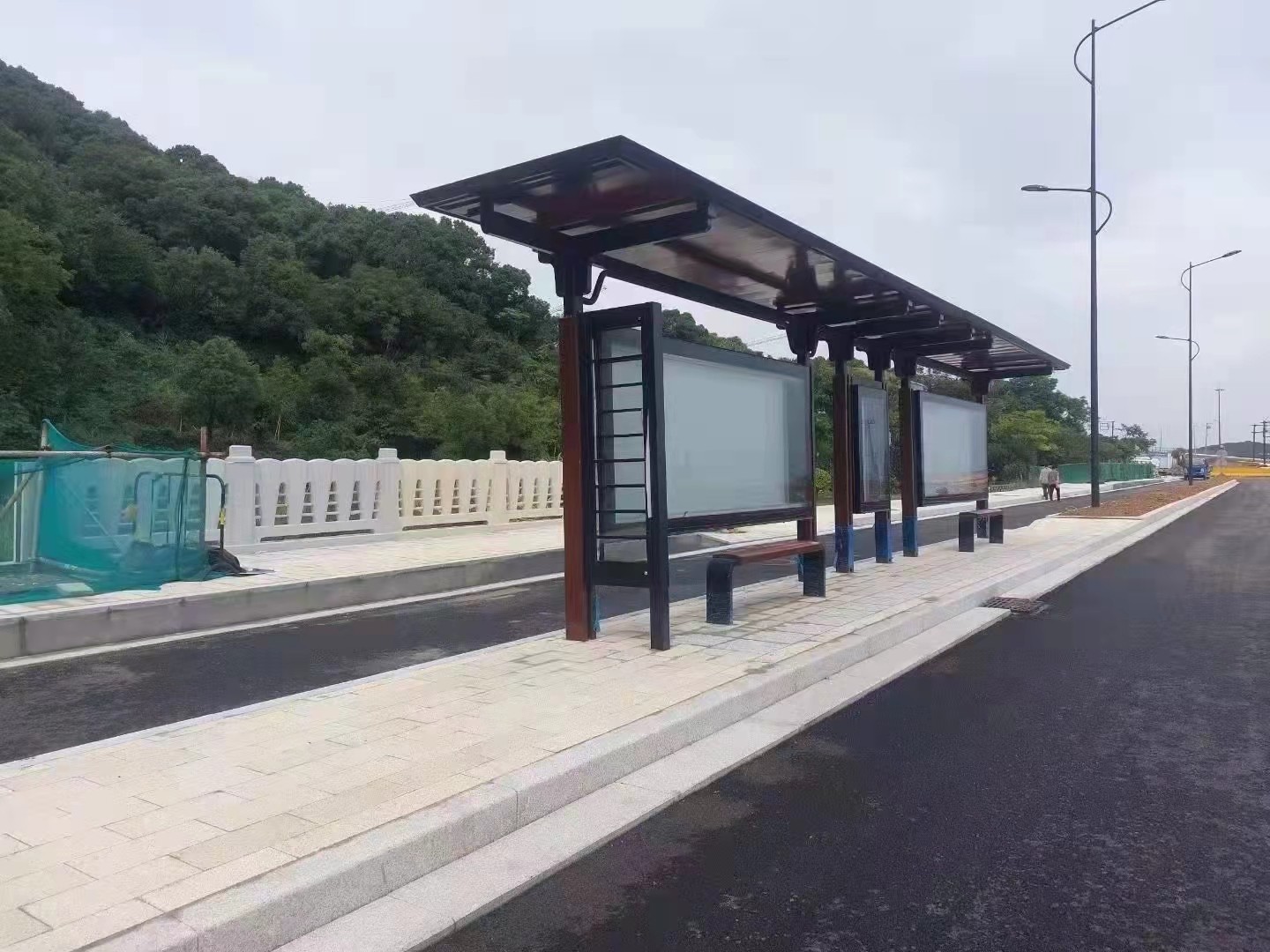 候車亭實物圖 候車亭實物圖